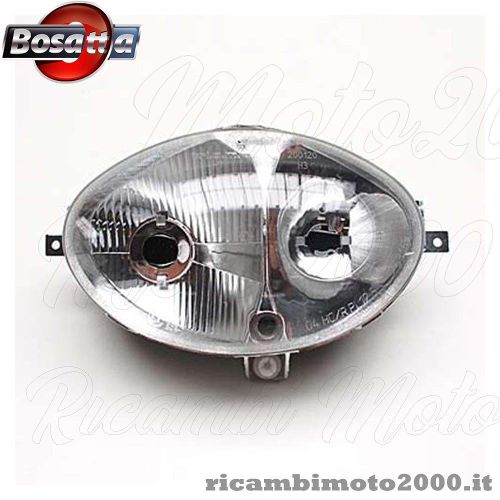 Gruppo Ottico Faro Anteriore Bosatta Per Piaggio Vespa Et4 Liberty