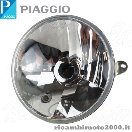 Original Piaggio Vespa Front Headlight – Complete Unit For PX 125 150 200 (1981-1983) Made In Italy