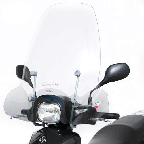 Battery Cover Paravento Sym Symphony 125 Parabrezza Givi Sym