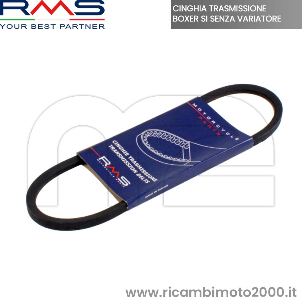 Cinghia Trasmissione RMS Per Piaggio/Vespa Bravo - Senza CVT, Ref. Originale 130938 - Foto 6