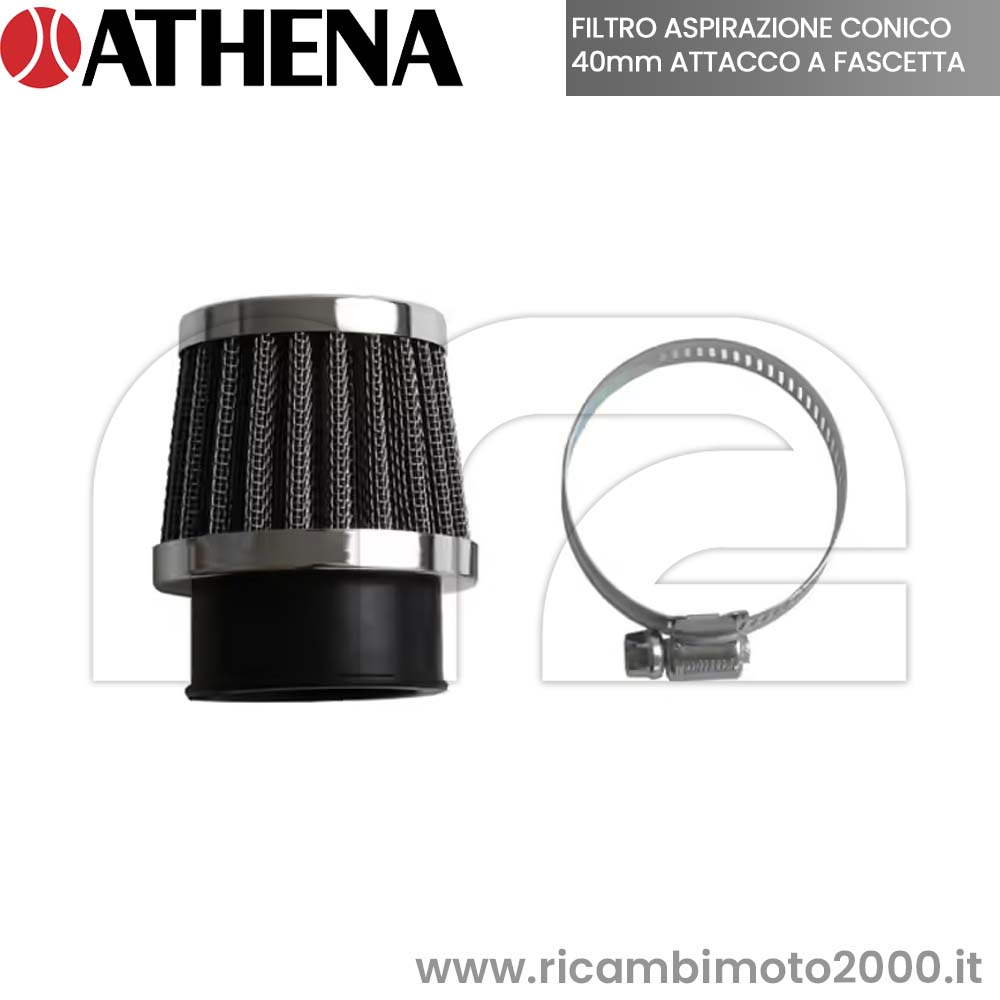 Filtro Aria Sportivo Aspirazione Tuning Cono Blu Morsetto Per Auto 65 70 77 mm