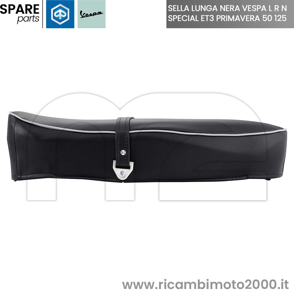 Buzzetti Vespa Side Kickstand – 50 L-R-N-Special, 90-125 Spring-ET3, Black