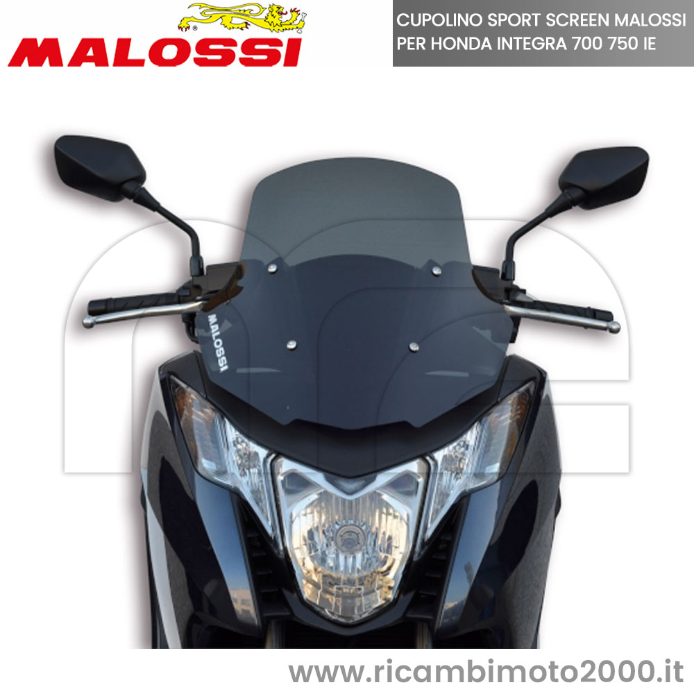 CUPOLINO PARABREZA SPOILER SPORT SCREEN FUME' MALOSSI PER HONDA