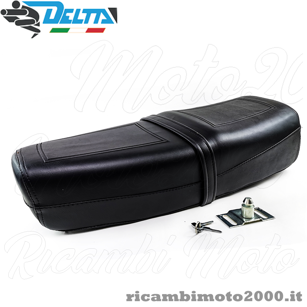 Sella Nera Per Vespa PK 50/125 XL - Con Gonna In Plastica E Posti Per Due - Foto 6