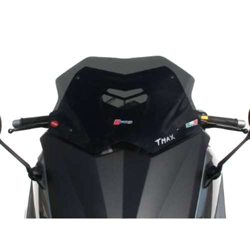 Cupolino Fumè FACO Per Yamaha T-MAX 560 2022 - Nero, Spessore 3 Mm, Made In Italy