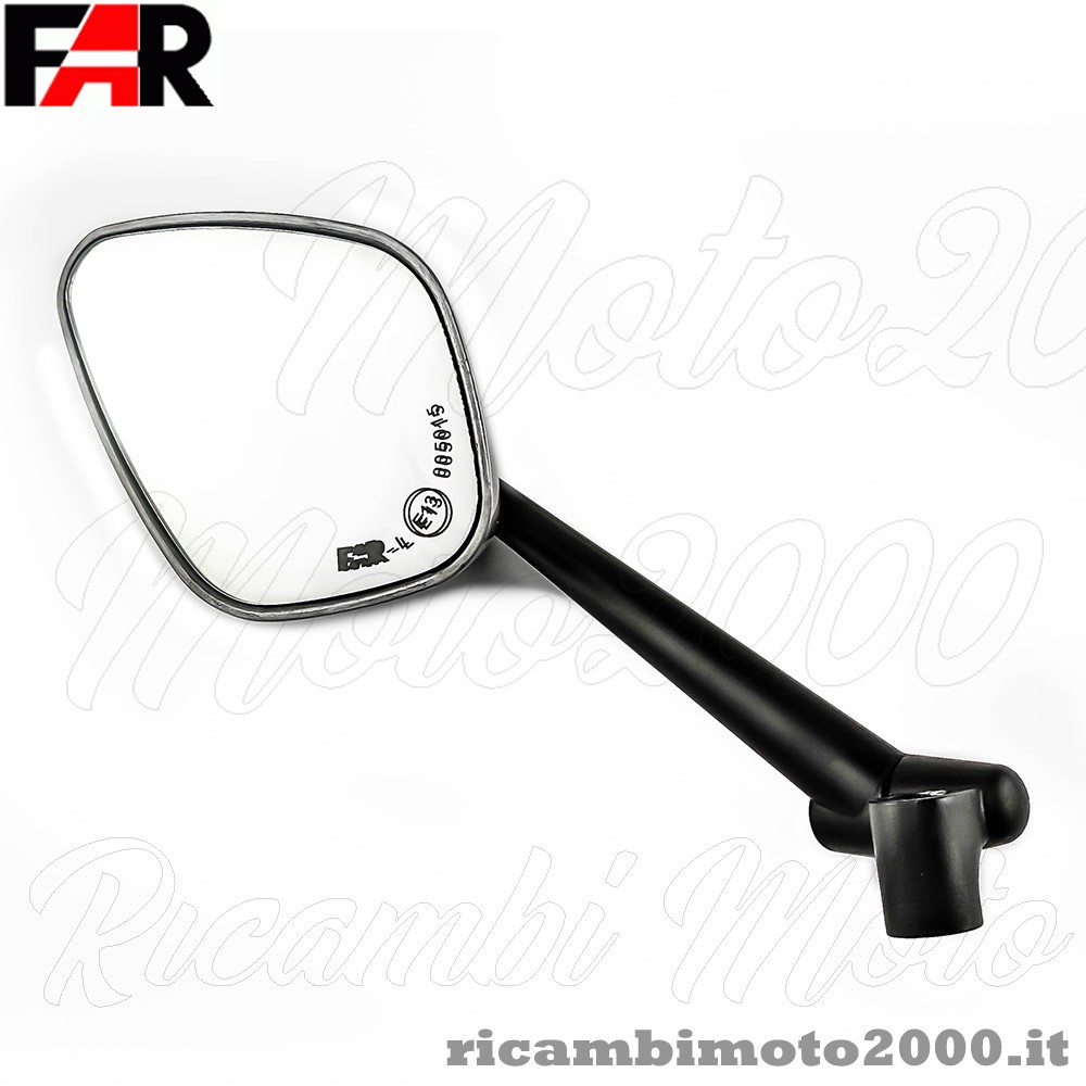 Supporto Per Specchietto Moto XuQiZZpp In Alluminio – Compatibile Con Action Cam 9/8/7/6/5/4, Foro Da 11mm E Rotazione 360°
