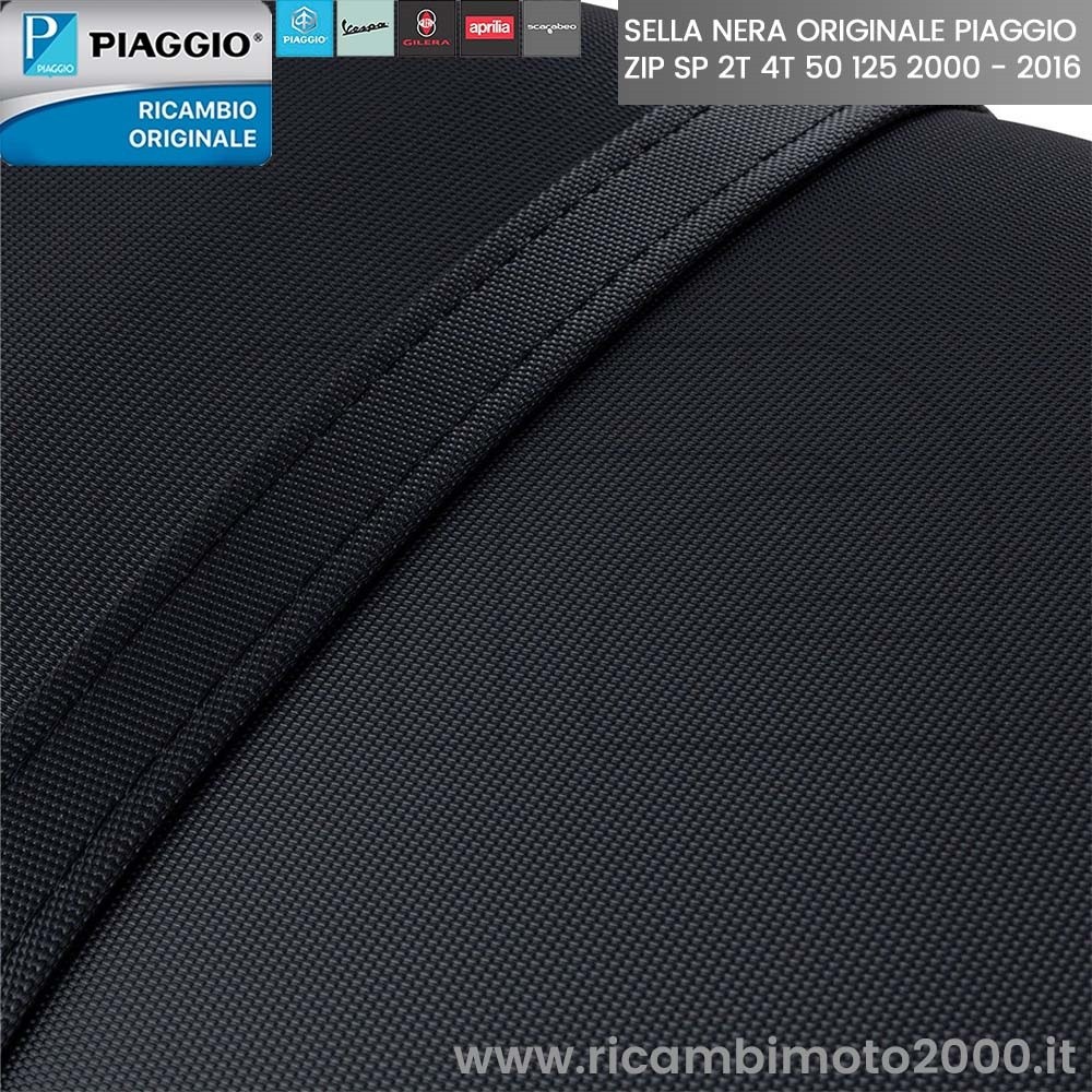 SELLA COMPLETA NERA ORIGINALE PIAGGIO LIBERTY 125 4T 2V E3 2009-2012 | 65574500C3