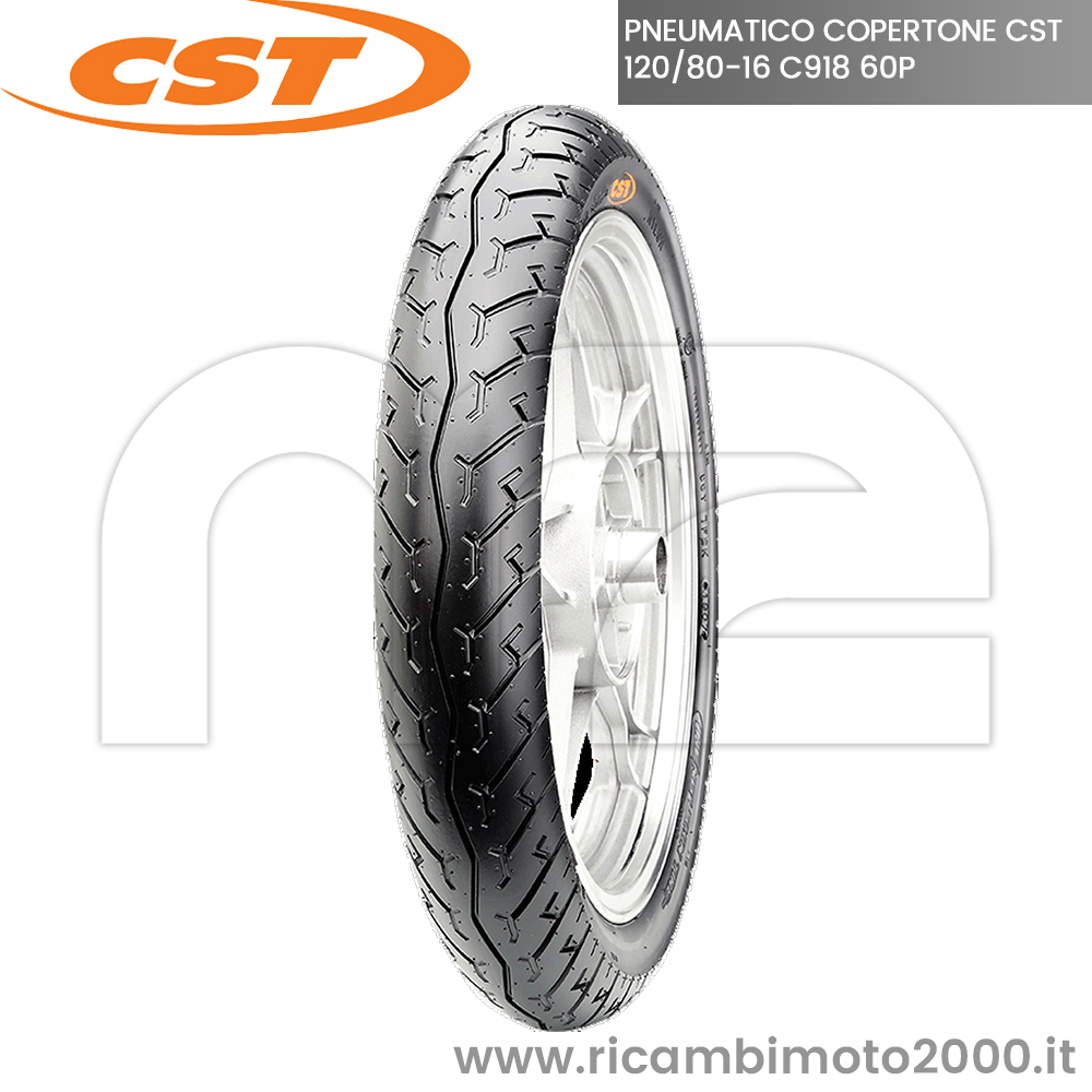 Pneumatico Posteriore Deestone 120/80-16 60P Per Scooter Honda SH 125/150 - Copertone Slick Rinforzato