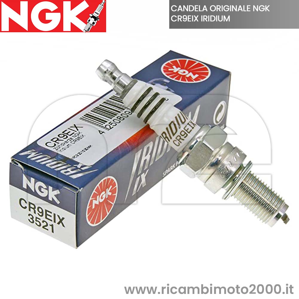 Candela NGK CR10EIX Iridium IX - Per Motori A Benzina, Alta Performance E Durata - 3