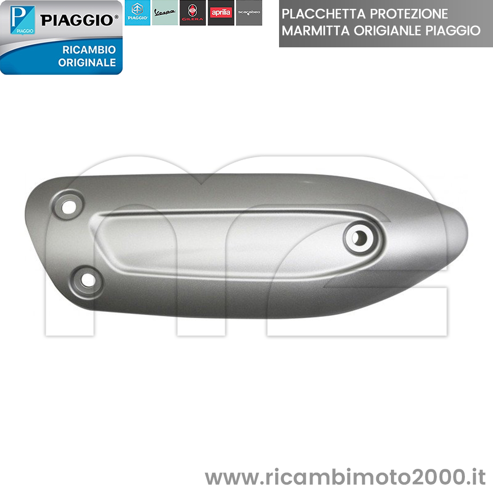 PROTEZIONE MARMITTA PARACALORE ORIGINALE PIAGGIO X7 BEVERLY MP3 X8