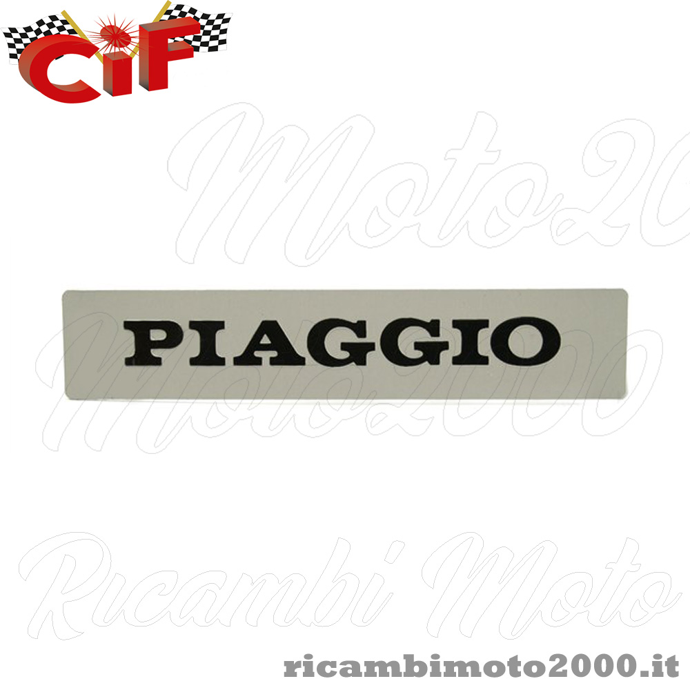 Targhetta Adesiva per Mascherina Frontale VESPA PK 50 1982