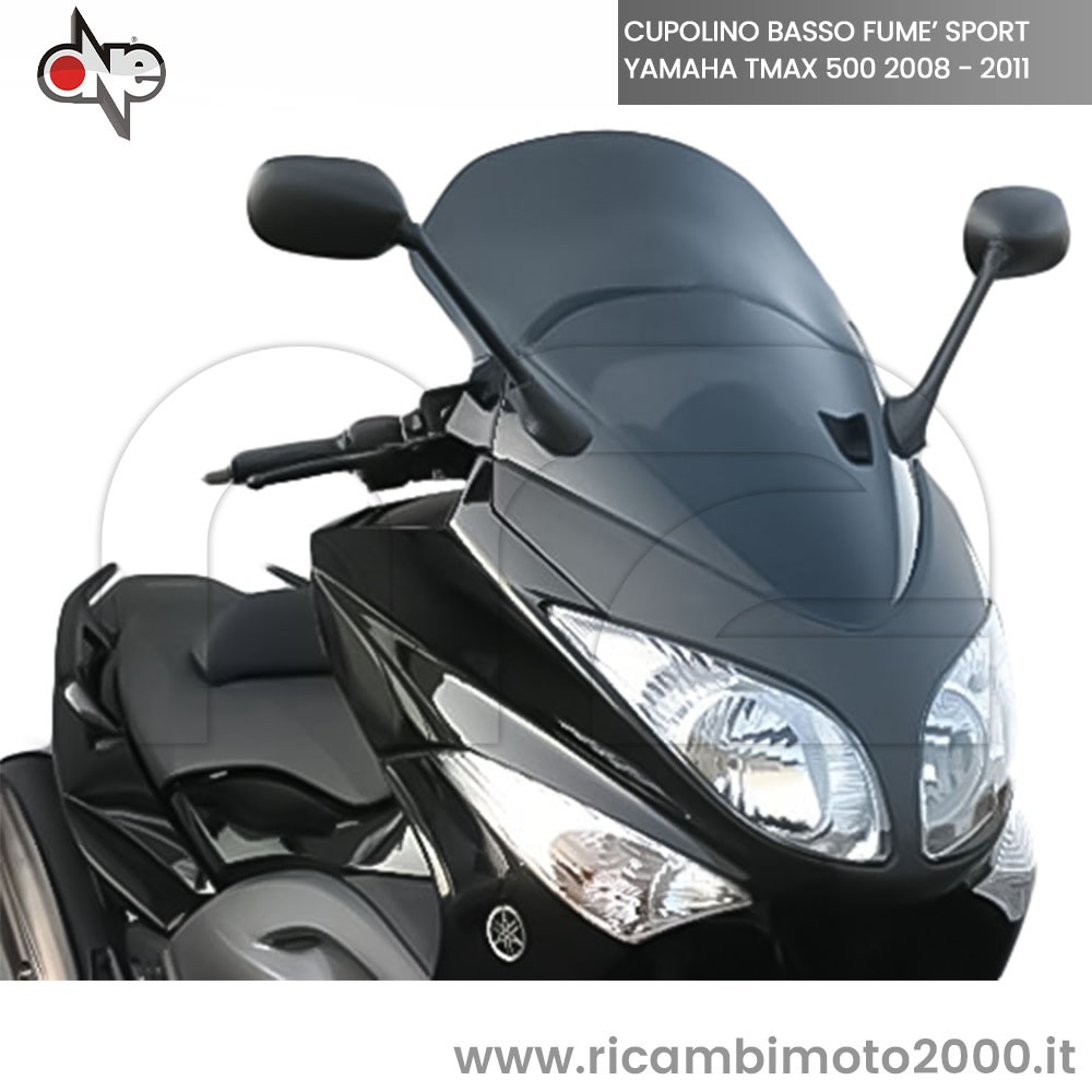thumbnail image 2 of BRIXIA Dark Smoke Windshield Dome For YAMAHA T-MAX TMAX 500 2008 2009 – 28015 2 of 6