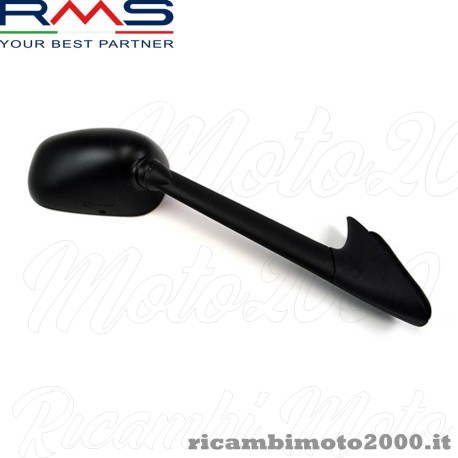 Specchietto Retrovisore Laterale CNC Per Yamaha Tmax 500 E 530, Modelli 2001-2019, Colore Nero