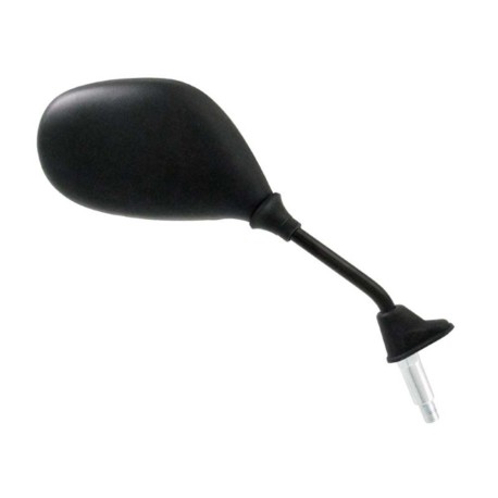 Specchietto Retrovisore Destro Per Honda SH 125 I 2008 - Manubrio Nero, Omologato, Con Controdado