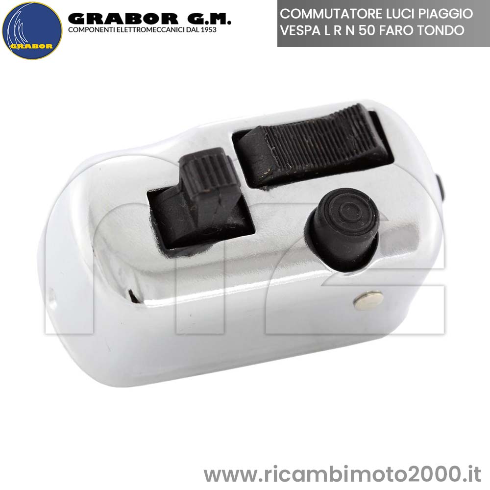 COMMUTATORE LUCI VESPA 50 S SUPER SPRINT SPINTER - R.O. 73169 - Benini - Foto 4