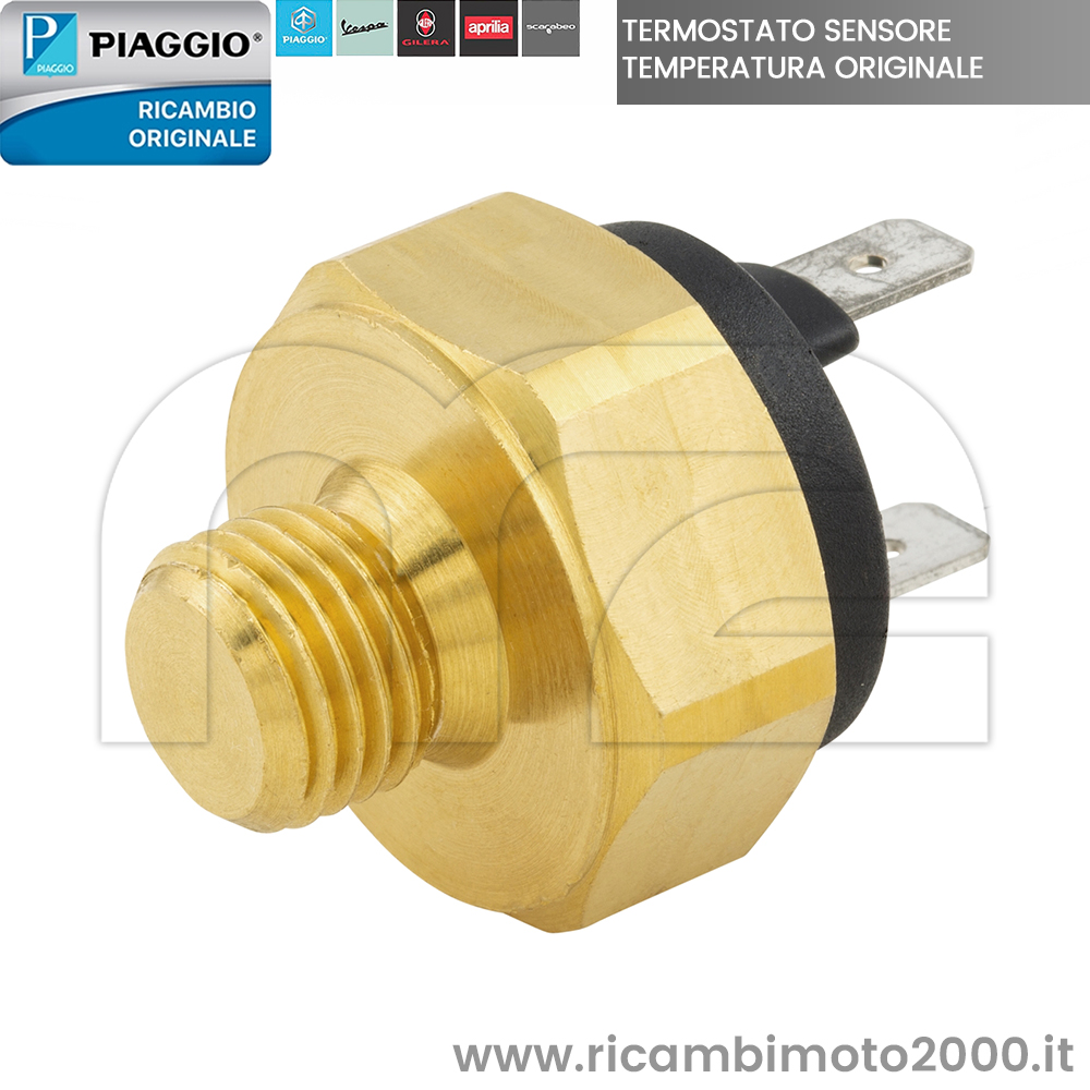 Thermostat / Interrupteur Thermique Piaggio Pour Refroidisseur - Pièce D'origine Hexagon 150