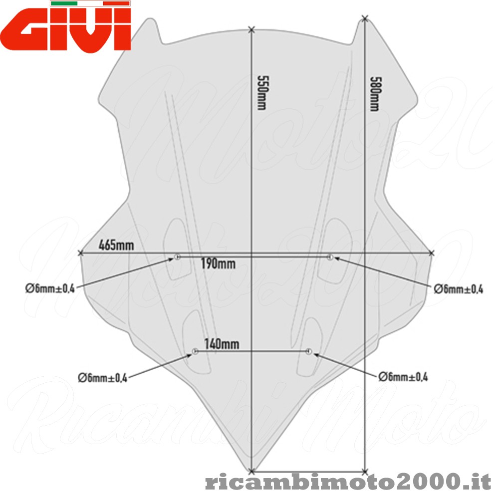 Parabrezza Moto Moto Doppia Bolla Parabrezza Parabrezza Schermo Per FJ 09 Per FJ09 Per MT09 Per MT-09 Per Tracer 900 Per 2015 2016 2017 Parabrezza Moto(Svart