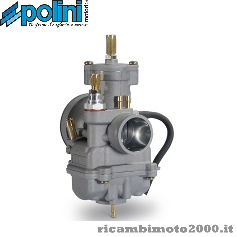 Carburatore Polini Cp 21 Con Starter A Filo Aria Manuale