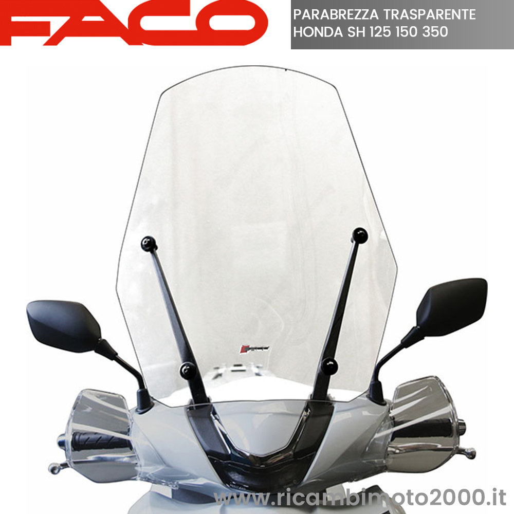 Sh 150 Parabrezza Sh 125 Anno 2008 Parabrezza Fabbri Per Honda SH