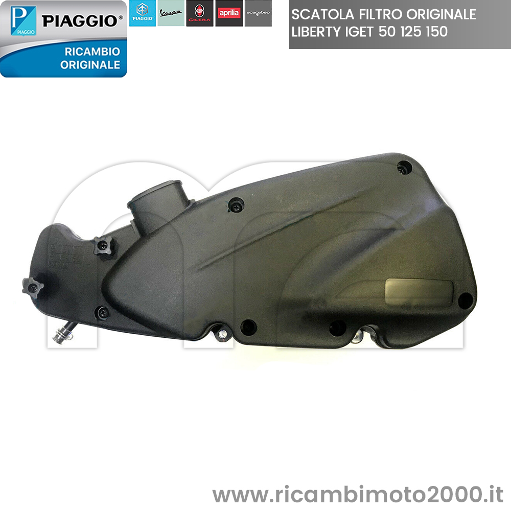FILTRO SCATOLA ARIA DEPURATORE VESPA PK 50 125 PIAGGIO 6288 | . Specialista Vespa - Foto 2