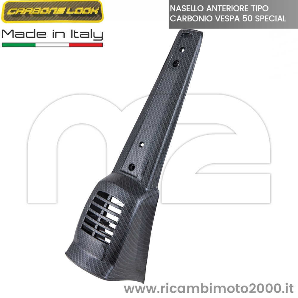 NESELLO MASCHERINA COPRISTERZO CARBON LOOK PIAGGIO VESPA SPECIAL