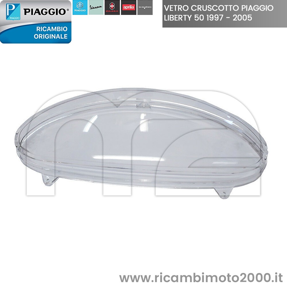 VETRO COPERCHIO STRUMENTI CONTACHILOMETRI PIAGGIO LIBERTY 50 1997