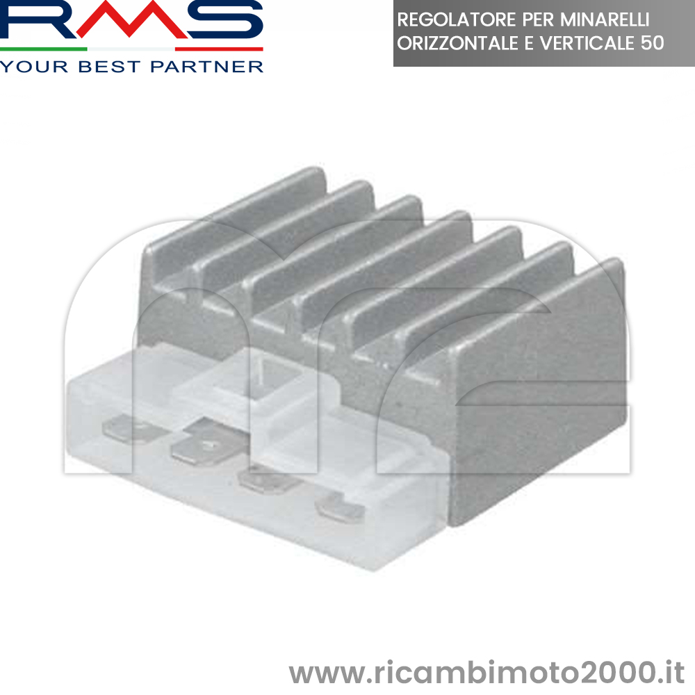REGOLATORE DI TENSIONE RMS PIN PER TUTTI I MOTORI MINARELLI