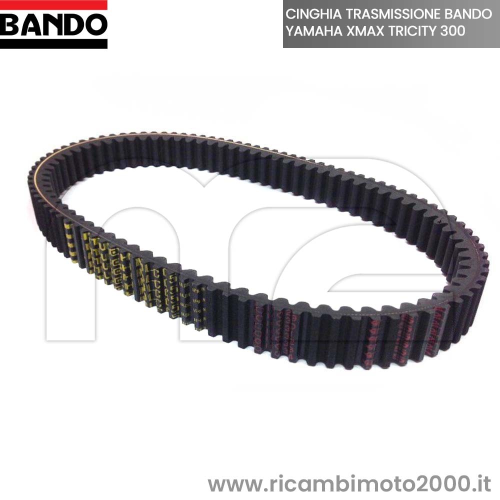 Cinghia Trasmissione MALOSSI X K Belt Per YAMAHA X-MAX 400 (2017), Con Inserti In Kevlar, 30,1x14,7x931 Mm