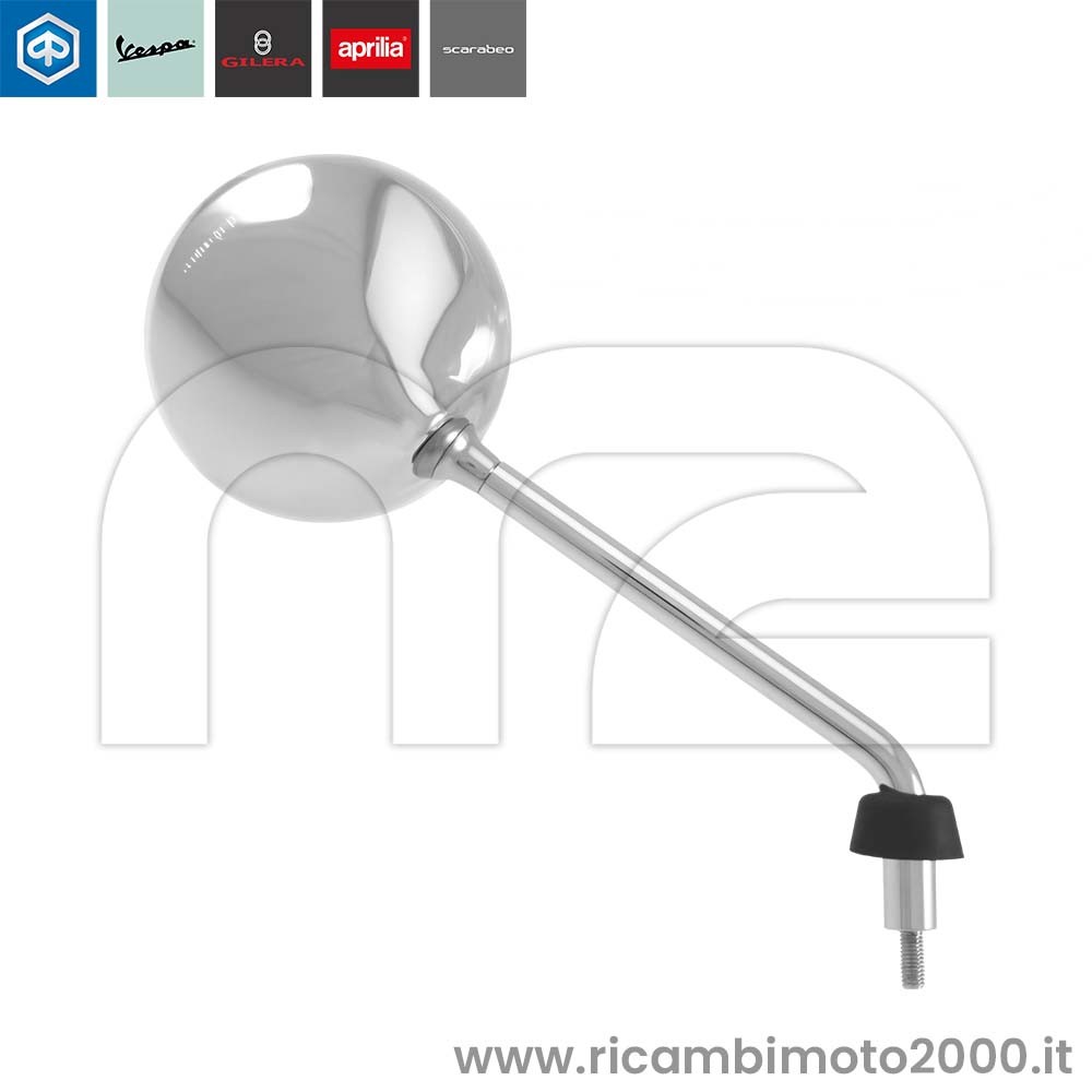 20253 SPECCHIO DESTRO/SINISTRO CROMATO UNIVERSALE PER PIAGGIO