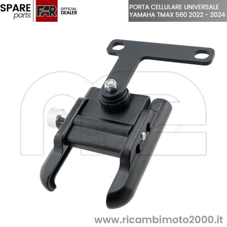 Supporto Regolabile Staccabile Porta Cellulare Moto, Per Yamaha T-Max 500- 530-560 Bis Supporto Telefono Per TMAX 560