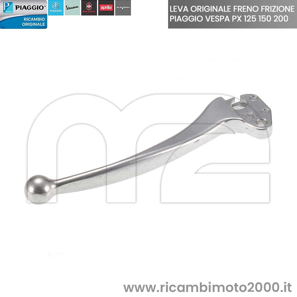 Leva Destra E Sinistra Freno E Frizione Piaggio Vespa PX 125 150 200 In Alluminio Di Colore Cromo