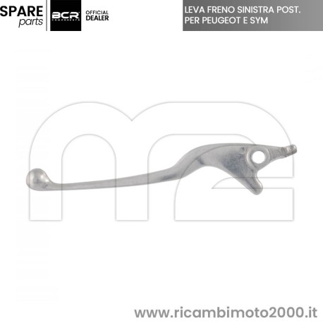 Leva Freno Destra Accossato Per SYM SYMPHONY 50 4T SR E4 (2015-2017), Ricambio Originale OEM, In Alluminio