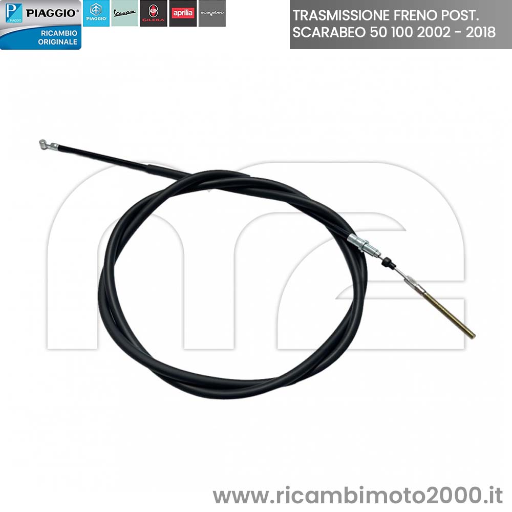 Sostituzione Originale Cavo Freno Posteriore Aprilia Scarabeo 50