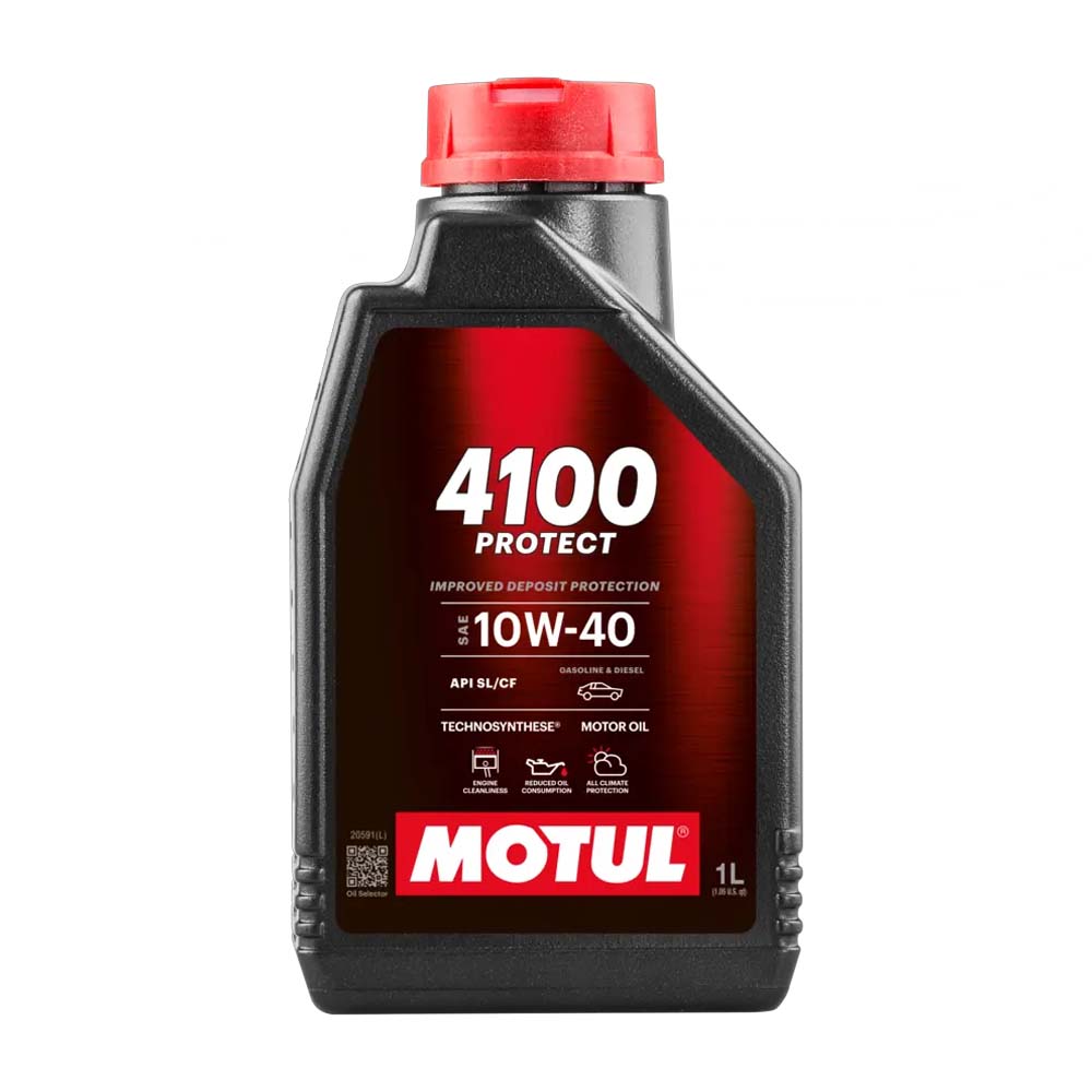 OLIO MOTORE MOTUL 4100 TURBOLIGHT 10W40 PER AUTO 1LT