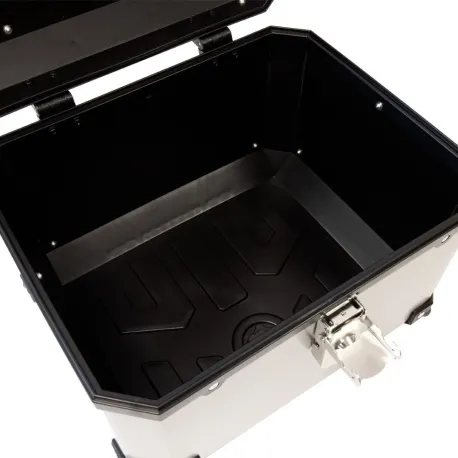 BAULETTO POSTERIORE X-PLOR 52 LITRI IN PLASTICA GRIGIO CON PIASTRA UNIVERSALE