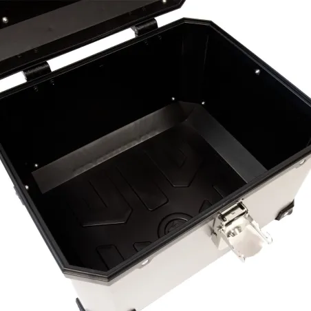 BAULETTO POSTERIORE X-PLOR 52 LITRI IN PLASTICA GRIGIO CON PIASTRA UNIVERSALE