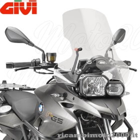 CUPOLINO PARABREZZA GIVI TRASPARENTE CON ATTACCHI BMW F 700 GS 2013 - 2016