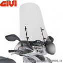 Parabrezza Paravento Alto Trasparente Givi Con Attacchi Honda Sh Ie 125 150 2017 - 2019