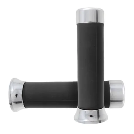 COPPIA MANOPOLE CON TERMINALE CROMATO PIAGGIO VESPA PX 125 150 200