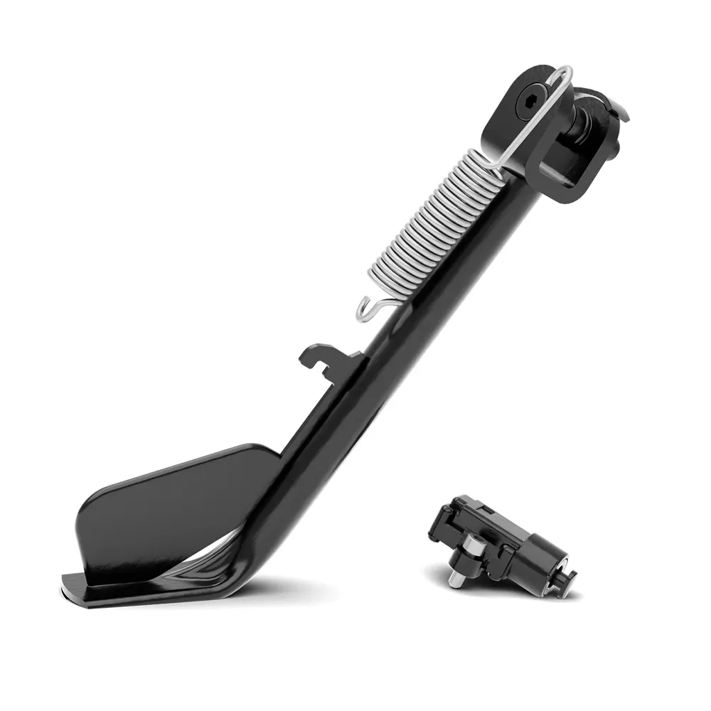 Buzzetti Cavalletto Laterale Nero Per Piaggio Liberty 50 2T/4T Dal 2000 - Ricambio Originale BZ4409