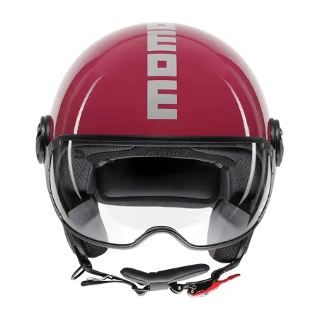 CASCO JET MOMO DESIGN FGTR CLASSIC CANDY FUCSIA / BIANCO