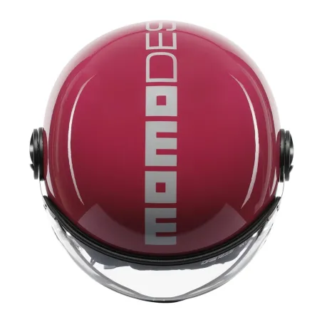 CASCO JET MOMO DESIGN FGTR CLASSIC CANDY FUCSIA / BIANCO