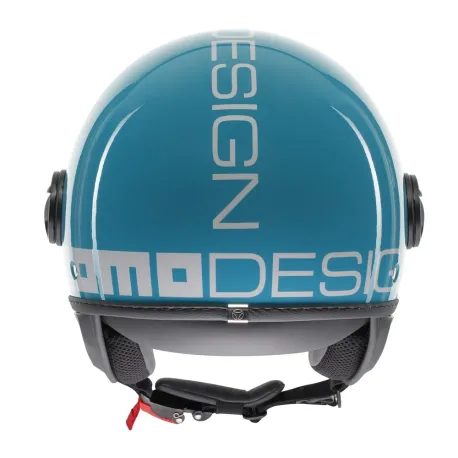 CASCO JET MOMO DESIGN FGTR CLASSIC CANDY BLU LAGO / BIANCO