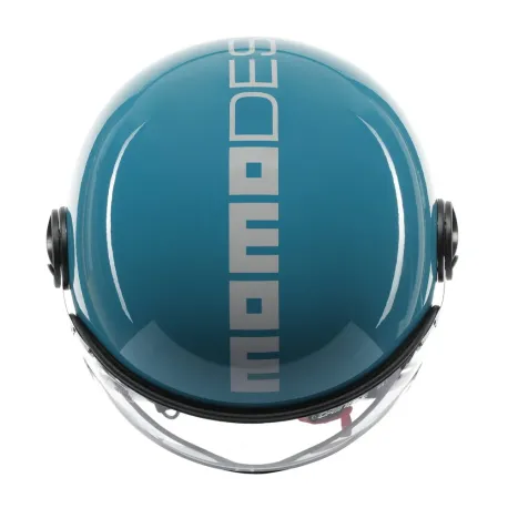 CASCO JET MOMO DESIGN FGTR CLASSIC CANDY BLU LAGO / BIANCO