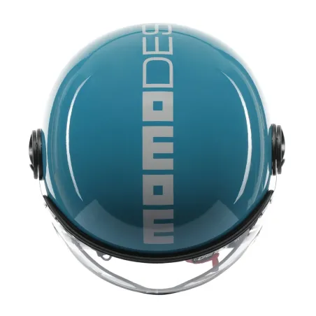 CASCO JET MOMO DESIGN FGTR CLASSIC CANDY BLU LAGO / BIANCO