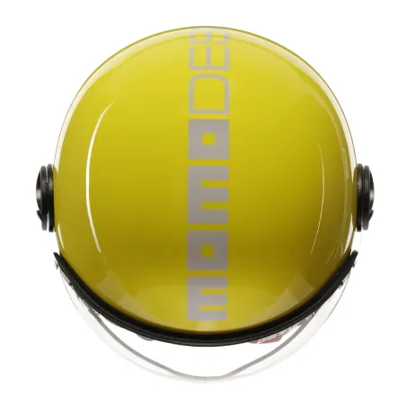 CASCO JET MOMO DESIGN FGTR CLASSIC CANDY GIALLO / BIANCO