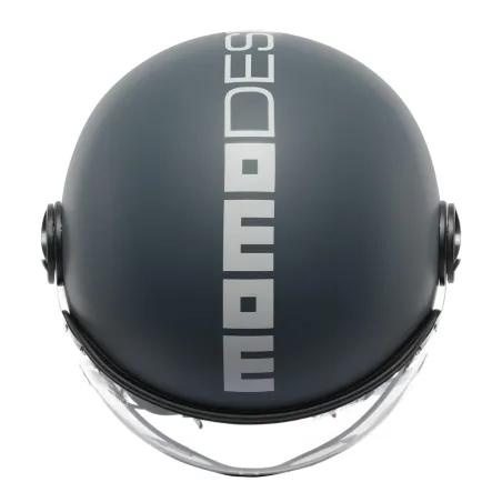 CASCO JET MOMO DESIGN FGTR CLASSIC CANDY GRIGIO OTTANIO / BIANCO