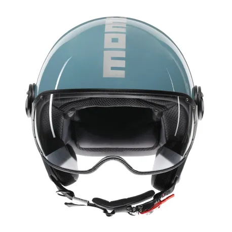 CASCO JET MOMO DESIGN FGTR CLASSIC CANDY AZZURRO CIELO / BIANCO