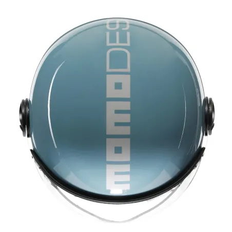 CASCO JET MOMO DESIGN FGTR CLASSIC CANDY AZZURRO CIELO / BIANCO