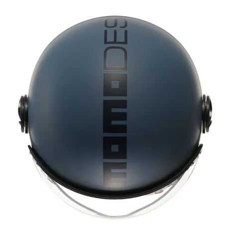 CASCO JET MOMO DESIGN FGTR CLASSIC MONO BLU OPACO